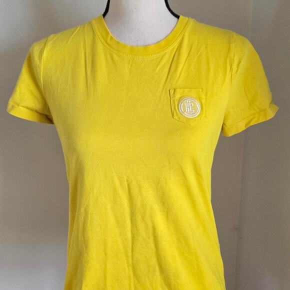 Ralph Lauren Tops - Ralph lauren yellow tee shirt medium